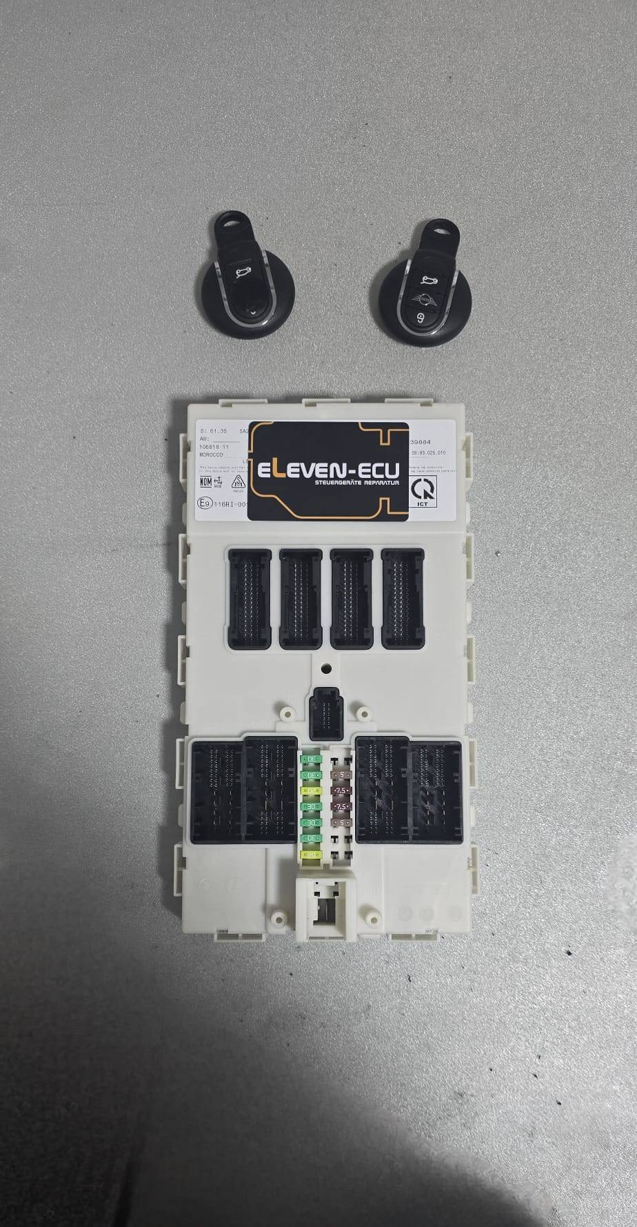 Reparatur  FEM BDC Modul BMW Mini / Ersatzschlüssel